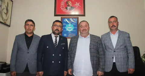 Türk Yerel Hizmet-Sen Başkanı Şeref Alemdar’a hayırlı olsun ziyaretleri sürüyor