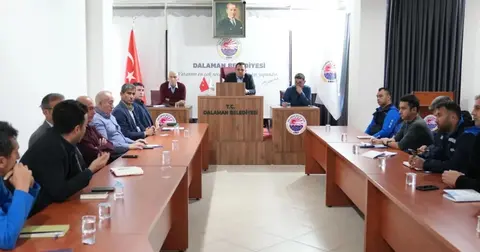 Muğla Dalaman’da doğalgaz çalışmaları toplantısı yapıldı