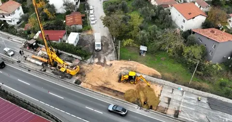 Kocaeli'de Gölcük Ulaşlı'nın kritik noktasında düğüm çözülüyor