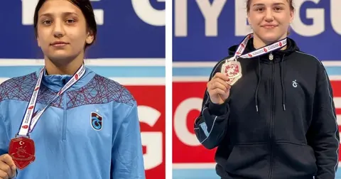 Trabzon Büyükşehir sporcularından madalya yağmuru