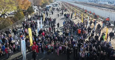 Konya Büyükşehir Özel Öğrenciler Fidan Dikim Etkinliği Düzenledi