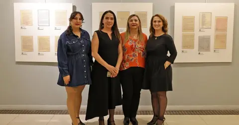Mersin'de ustalardan genç kuşaklara seslenen mesajlar... "Konuşan Mektuplar" sergisi açıldı
