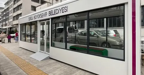 Ordu’da akıllı durak dönemi başladı