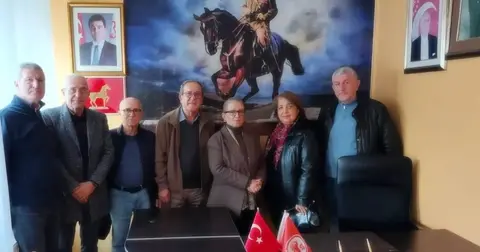 Edirne Emekliler Derneği’nden DP İl Başkanı Ayten Ercan’a ziyaret