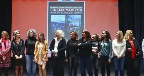 İstanbul Maltepeli kadınlar sinema ile seslerini duyurdu