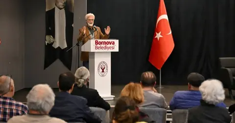 İzmir Bornova’da Kent Söyleşileri’nde şiir rüzgârı