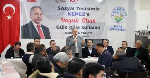 Kayseri Talas'ın muhtarları Kepez'de buluştu
