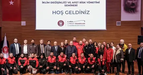 Keçiören'de İklim Değişikliği ve Afet Risk Yönetimi Semineri Düzenlendi
