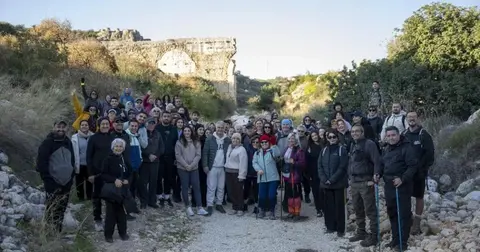 Mersin'de Tarihi Kilikya Yolu’nda doğa ve tarih yolculuğu