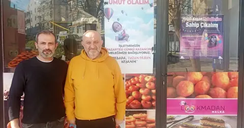 Edirne Keşan'da lokma umut oldu... MHP’li başkan ve iş ortağı gelirini SMA’lı Melek'e bağışladı