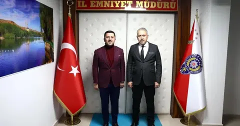 Rasim Arı'dan Nevşehir Emniyet Müdürü Karaman'a ziyaret