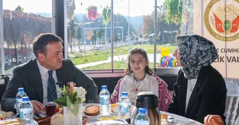 Bilecik'te Vali Sözer engelli bireylerle buluştu