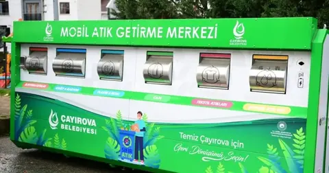 Çayırova’da 4 yeni noktaya atık getirme merkezi