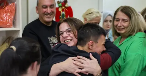 Maltepe'de Üreten Engelliler Merkezi’nde erken kutlama