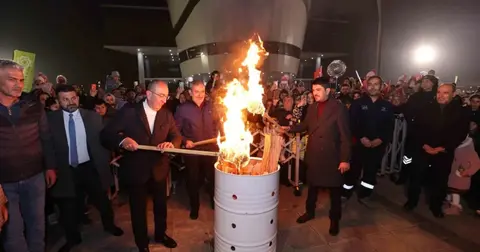 Konya Meram'da fener alayı coşkusu