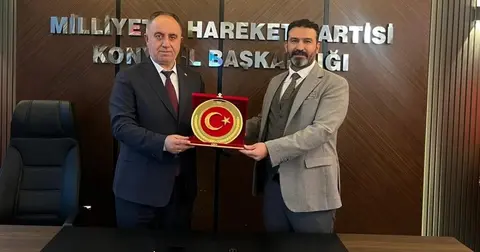 Ticarette Birlik Topluluğu’ndan MHP Konya'ya ziyaret