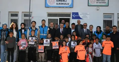 Büyükşehir Şalpazarı'nda öğrencileri sevindirdi
