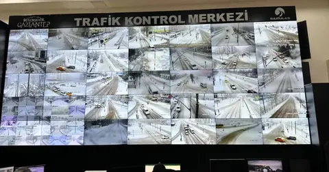 Gaziantep’te karla mücadele yapay zeka destekli yürütülüyor