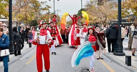 Denizli’de Yılbaşı Festivali coşkuyla başladı