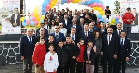 Uğur Mumcu Parkı İzmir Çiğli’de hizmete açıldı