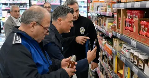 Marketlere zabıtadan sıkı denetim