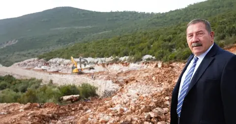 Muğla Milas'ta hastane yolunda çalışmalar hızlandı