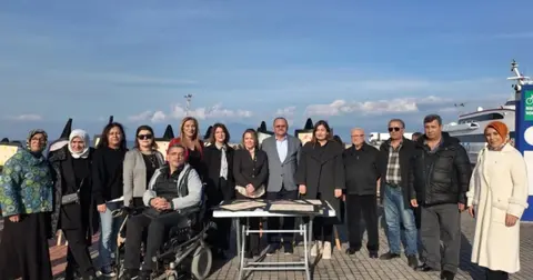 Mudanya’da 'Sanata Engel Yoktur' sergisine yoğun ilgi