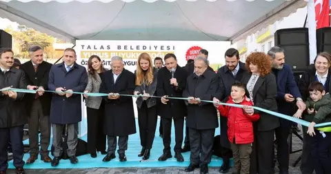 Talas'ta Özel Gereksinimli Çocuklar İçin Yeni Okul Açıldı