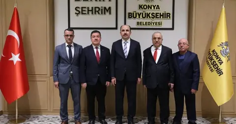Başkan Altay uluslararası heyetleri ağırlıyor
