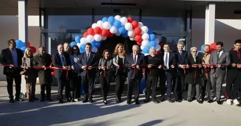 ÇEK Spor Salonu'na coşkulu açılış