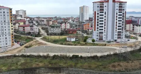 Fatsa Evkaf’ta taş duvar tamamlandı
