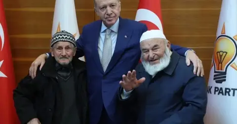 Düzceli asırlık çınarlar Cumhurbaşkanı Erdoğan'la buluştu