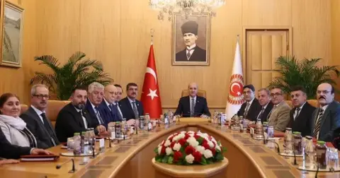 TBMM Başkanı Kurtulmuş’tan Ezidi heyetine: Terörsüz Türkiye başarıya ulaşacak