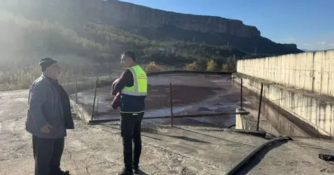 Göksu Nehri'ni kirleten firmaya 1,3 milyon TL'lik ceza!