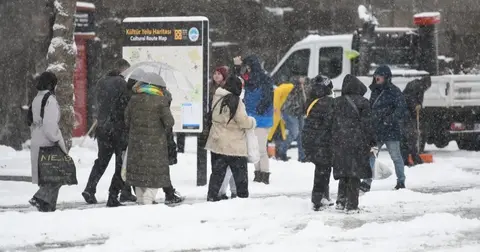 Kayseri Büyükşehir'den yoğun kış mesaisi