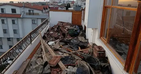 Fırtına mağduru şehit ailesine Kocaeli Büyükşehir'den destek