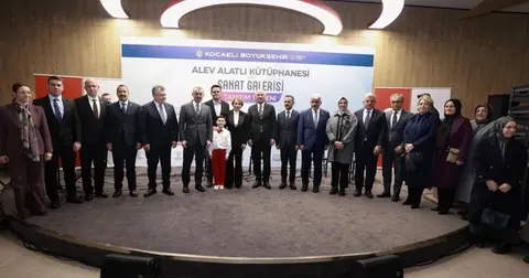 İzmit Millet Bahçesi'nde Alev Alatlı Kütüphanesi ve Sanat Galerisi tanıtıldı