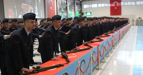 Kütahya’da 50. dönem uzman erbaş adayları yemin etti