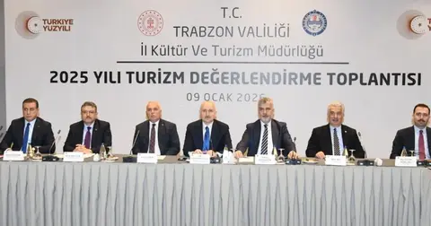 Trabzon’da turizm hedefleri masaya yatırıldı