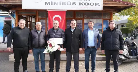 Başkan Durmuş’tan duyarlı şoföre hediye çeki
