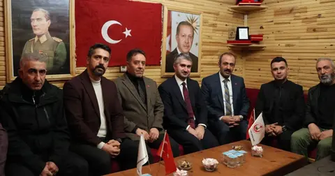 Bakan Yardımcısı Zafer Tarıkdaroğlu Erzurum’da şehit yakınları ve gazilerle buluştu