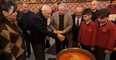 Çorum’da “Çiğdem Aşı” geleneği yaşatıldı