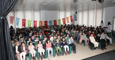 Kayseri Kocasinan'da çocuklar sinemayla buluştu