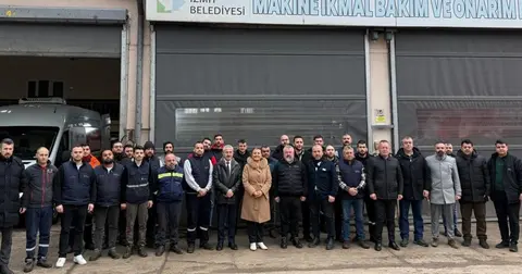 Kocaeli İzmit Belediyesi Makine İkmal Müdürlüğü’nde tasarruf hamlesi