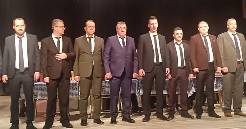 Edirne'de Keşan Şoförler Odası’nda Mahmut Demirkan güven tazeledi