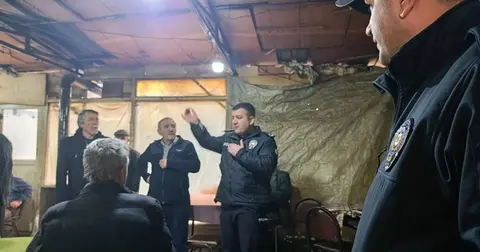 Kahvehanelere sigara baskını