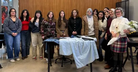 Kocaeli'de Japon tekniği ile nakış keşfi