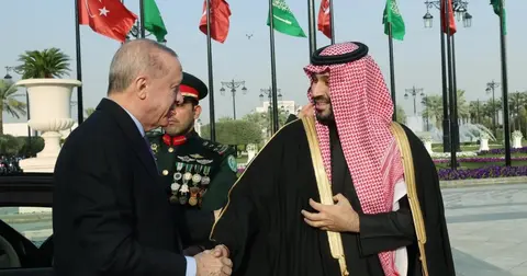 Cumhurbaşkanı Erdoğan, Veliaht Prensi ile görüştü