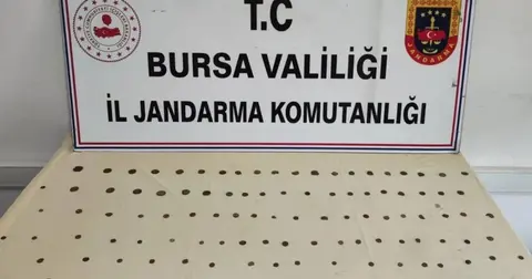 Mudanya Bademli'de tarihi eser operasyonu: 2 gözaltı