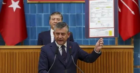 CHP Genel Başkanı Özgür Özel: Faiz harcamaları tarımın 320 katı, erken seçim çağrısı yineledi